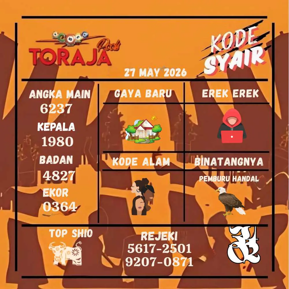 Kode Syair Toraja Pools Mei 2026